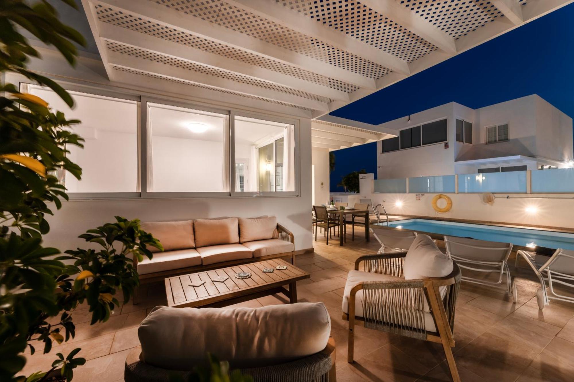 Villa Atlantica - Heated Pool In Playa Blanca Exterior foto